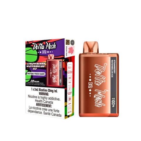 Delta Mesh IQ Disposable 20mg Strawberry Watermelon Ice