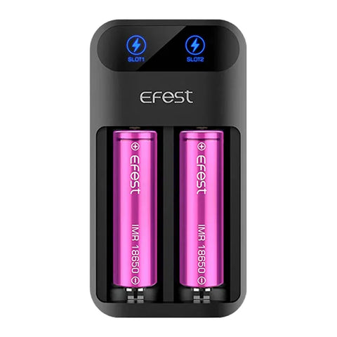 Efest Lush Q2 Battery Charger 18650 20700 21700 Smart Charger