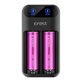 Efest Lush Q2 Battery Charger 18650 20700 21700 Smart Charger