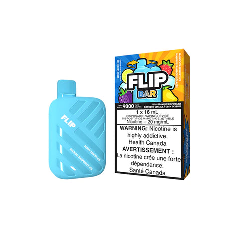 FLIP BAR DISPOSABLE - BERRY LEMON ICE AND MANGO RASPBERRY ICE vape shop vape store wii vape gta york toronto ontario canada best price cheap 1  shop number one shop DISPOSABLE DISPOSABLES salt nic salt Nicotine TFN Herbal Vape dry herb concentrates  Shatter Dabs Weed dash vapes how to how to? sale boxing day black friday  Marijuana weed Supreme