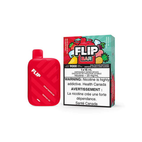 FLIP BAR DISPOSABLE - STRAW MANGO ICE AND TROPICAL ICE vape shop vape store wii vape gta york toronto ontario canada best price cheap 1  shop number one shop DISPOSABLE DISPOSABLES salt nic salt Nicotine TFN Herbal Vape dry herb concentrates  Shatter Dabs Weed dash vapes how to how to? sale boxing day black friday  Marijuana weed Supreme