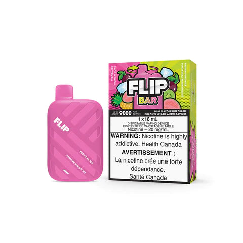 FLIP BAR DISPOSABLE - TROPICAL ICE AND PASSION PUNCH ICE vape shop vape store wii vape gta york toronto ontario canada best price cheap 1  shop number one shop DISPOSABLE DISPOSABLES salt nic salt Nicotine TFN Herbal Vape dry herb concentrates  Shatter Dabs Weed dash vapes how to how to? sale boxing day black friday  Marijuana weed Supreme