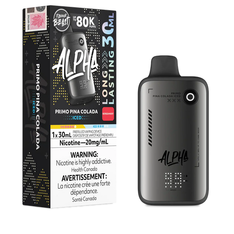Flavour Beast Alpha Disposable - Primo Pina Colada Iced 20MG