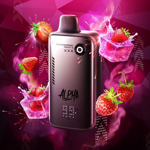 Flavour Beast Alpha Disposable Fruity G Red Strawberry 20MG Wii Vape