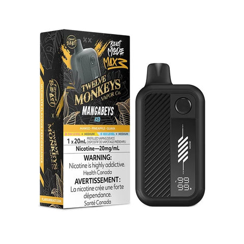 Flavour Beast Beastmode Max 3 Disposable - Mangabeys Iced 20mg