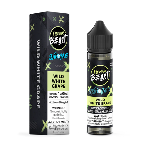 Flavour Beast E-Liquid SALT - Wild White Grape 60ml 20mg