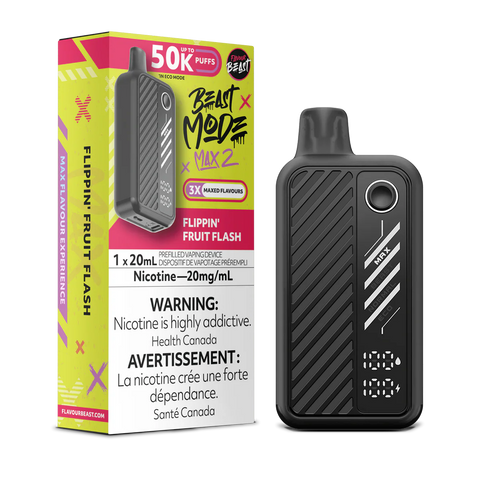 Flavour Beast Beast Mode Max 2 Flippin' Fruit Flash - Premium Disposable Vape Wii Vape