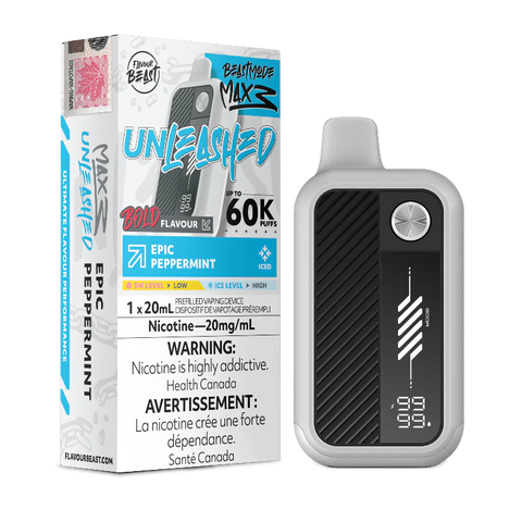 Flavour Beast Beast Mode Max 3 60K Epic Peppermint Iced Disposable Vape