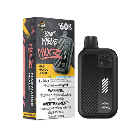 Flavour Beast Beastmode Max 3 Disposable Mad Mango Peach - Wii Vape