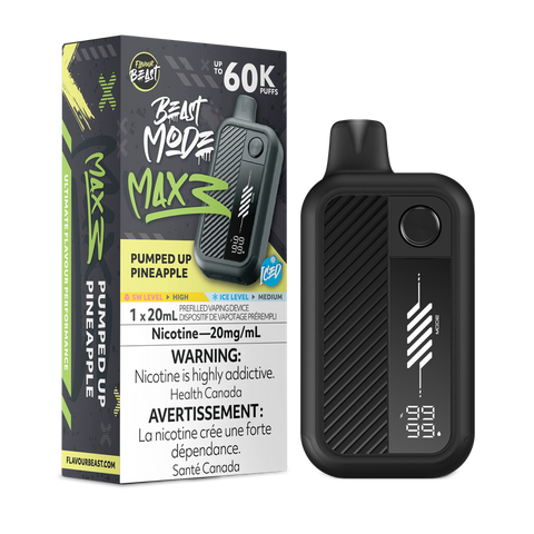 Flavour Beast Beastmode Max 3 Disposable Pumped Up Pineapple - Wii Vape