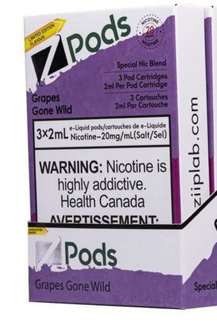 Grapes Gone Wild Z Pods 2% Special Nic Blend Pods STLTH  vape shop vape store wii vape gta york toronto ontario canada best price cheap 1  shop number one shop DISPOSABLE DISPOSABLES salt nic salt Nicotine TFN Herbal Vape dry herb concentrates  Shatter Dabs Weed dash vapes how to how to? sale boxing day black friday  Marijuana weed Supreme