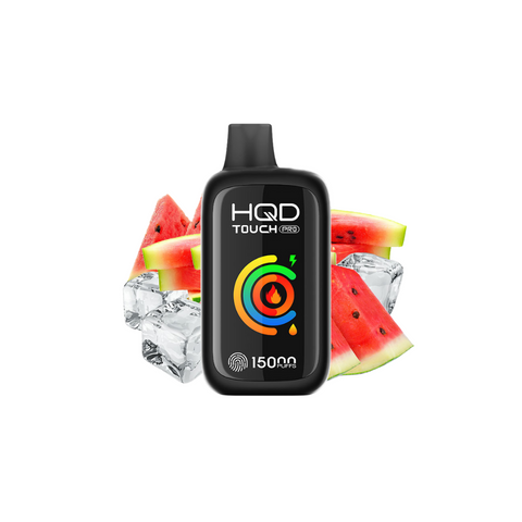 HQD Touch Pro 15000 Puffs Disposable Watermelon Ice vape shop vape store wii vape gta york toronto ontario canada best price cheap 1  shop number one shop DISPOSABLE DISPOSABLES salt nic salt Nicotine TFN Herbal Vape dry herb concentrates  Shatter Dabs Weed how to how to? sale boxing day black friday  Marijuana weed Supreme