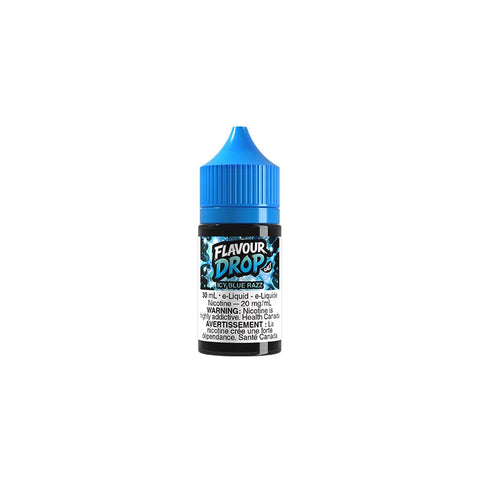 Icy Blue Razz Salt Nic by Flavour Drop Wii Vape Canada
