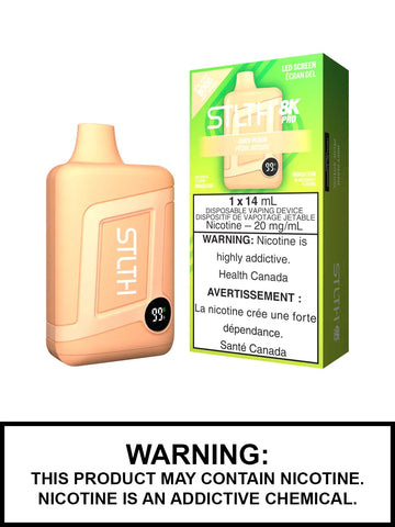 STLTH 8K PRO DISPOSABLE Juicy Peach (NO ICE) vape shop vape store wii vape gta york toronto ontario canada best price cheap 1  shop number one shop DISPOSABLE DISPOSABLES salt nic salt Nicotine TFN Herbal Vape dry herb concentrates  Shatter Dabs Weed dash vapes how to how to? sale boxing day black friday  Marijuana weed Supreme