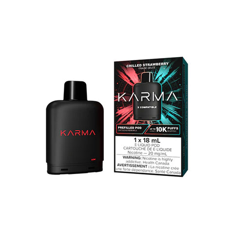 KARMA POD PACK Level X Compatible - ARCTIC BLUE RAZZ vape shop vape store wii vape gta york toronto ontario canada best price cheap 1  shop number one shop DISPOSABLE DISPOSABLES salt nic salt Nicotine TFN Herbal Vape dry herb concentrates  Shatter Dabs Weed how to how to? sale boxing day black friday  Marijuana weed Supreme