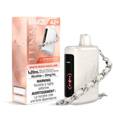 Kraze Luna 42K White Peach Razz Lime Disposable Vape Wii Vape Canada