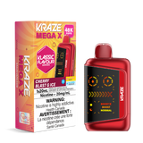 Kraze Mega X Cherry Blast G Ice Disposable Vape - Wii Vape