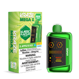 Kraze Mega X Sour Apple G Ice 20mg - Classic Series Disposable