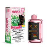 Kraze Mega X Strawberry Kiwi Ice - Classic Series Disposable Vape