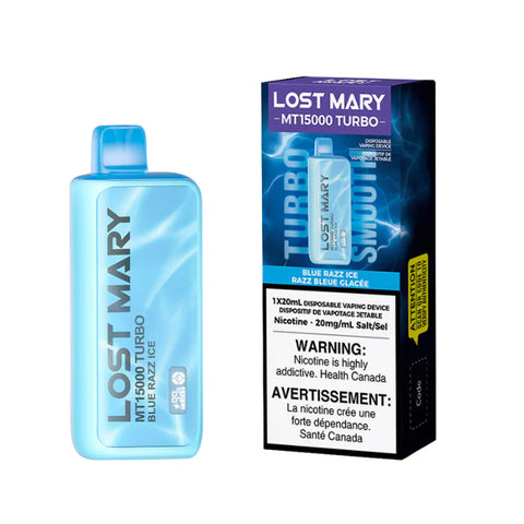 Lost Mary MT15k Disposable Blue Razz Ice vape shop vape store wii vape gta york toronto ontario canada best price cheap 1  shop number one shop DISPOSABLE DISPOSABLES salt nic salt Nicotine TFN Herbal Vape dry herb concentrates  Shatter Dabs Weed how to how to? sale boxing day black friday  Marijuana weed Supreme