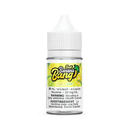 Lemon Lime Salt Nic by Banana Bang Premium Canadian Vape Juice