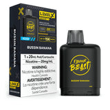 Level X Flavour Beast Boost Pod Bussin Banana Iced 20mL Wii Vape