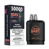 Level X G2 Ultra Flavour Beast Pods Packin' Peach Berry 50k Wii Vape