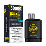 Level X G2 Ultra Flavour Beast Pods Bussin Banana 50K Puffs Wii Vape