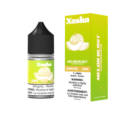 Nasha e-Liquid SALT 30ml Melon Blast Premium Vape Juice