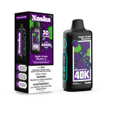Experience the vibrant trio of crisp apple, juicy grape, and sweet blueberry with the Nasha 40K Disposable Apple Grape Blueberry. Enjoy up to 40,000 PUFFs with this 30ml E-liquid content disposable vape.