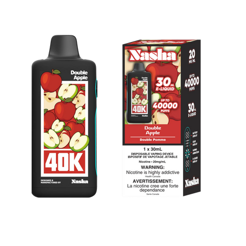 Nasha 40K Double Apple Disposable Vape 40000 Puffs