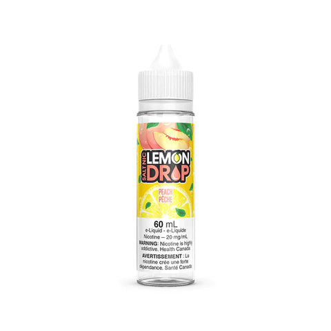 Peach Lemon Drop Salt Nic 60ml Sweet Peach & Lemon Vape Juice Canada