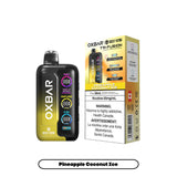 Rocky Vapor Oxbar Tri Fusion Pineapple Coconut Ice - Premium Disposable Vape Wii Vape