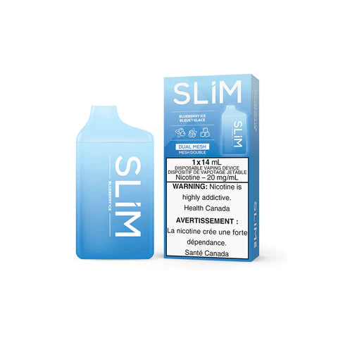SLIM 7500 DISPOSABLE - BLUEBERRY ICE vape shop vape store wii vape gta york toronto ontario canada best price cheap 1  shop number one shop DISPOSABLE DISPOSABLES salt nic salt Nicotine TFN Herbal Vape dry herb concentrates  Shatter Dabs Weed dash vapes how to how to? sale boxing day black friday  Marijuana weed Supreme