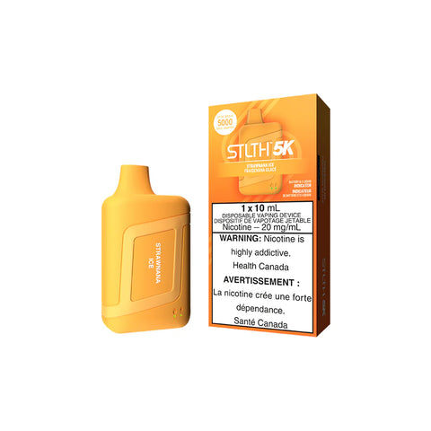 STLTH 5K DISPOSABLE - STRAWNANA ICE