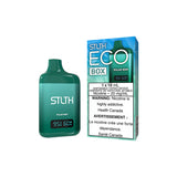 Experience the refreshing taste of POLAR MINT with our STLTH ECO BOX DISPOSABLE. Perfect for on-the-go enjoyment, this disposable vape is eco-friendly and delivers a burst of citrus flavor. Try it now!