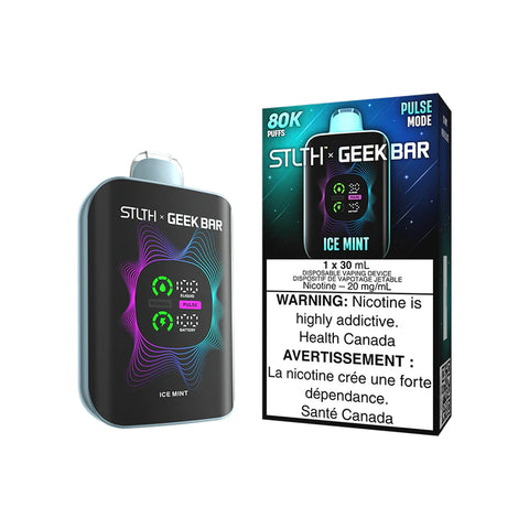 STLTH X GEEK BAR Ice Mint Disposable Vape - Premium Quality