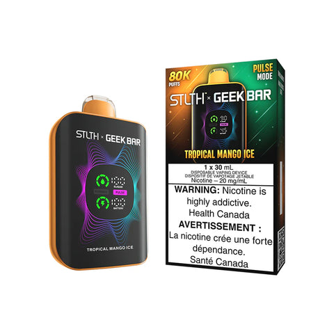STLTH X GEEK BAR Tropical Mango Ice Disposable Vape - Premium Canadian E-Cigarette