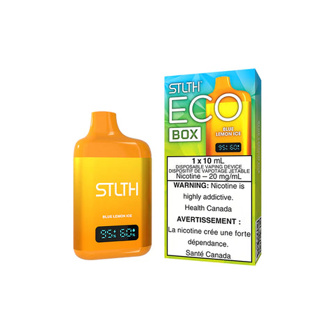 STLTH ECO BOX Blue Lemon Ice Disposable Vape Wii Vape