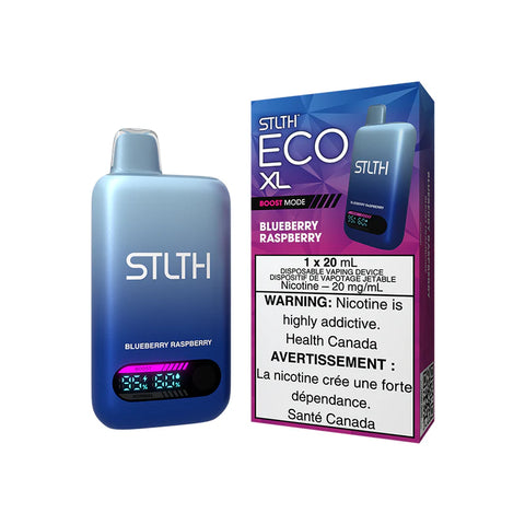 STLTH ECO XL Blueberry Raspberry Disposable Vape Premium Flavor