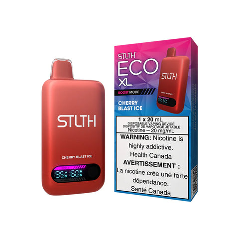 STLTH ECO XL Cherry Blast Ice Disposable Vape Premium Quality
