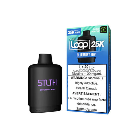 STLTH LOOP 25K Blueberry Kiwi Pod Pack Wii Vape