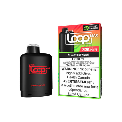 STLTH LOOP MAX Strawberry Kiwi Pod Pack Wii Vape
