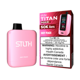 STLTH TITAN MAX Smooth Peach Disposable Vape Wii Vape