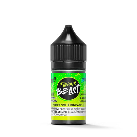 Super Sour Pineapple Salt Nic by Flavour Beast 30mL Bottle Canada