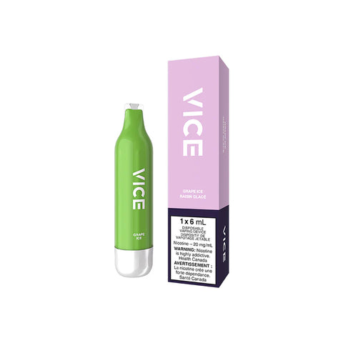 VICE 2500 Disposable Vape - Grape Ice Flavor Premium Vaping