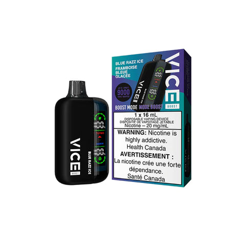 VICE BOOST DISPOSABLE - BLUE RAZZ ICE vape shop vape store wii vape gta york toronto ontario canada best price cheap 1  shop number one shop DISPOSABLE DISPOSABLES salt nic salt Nicotine TFN Herbal Vape dry herb concentrates  Shatter Dabs Weed how to how to? sale boxing day black friday  Marijuana weed Supreme