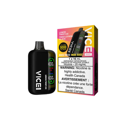 VICE BOOST DISPOSABLE - LEMON TWIST ICE vape shop vape store wii vape gta york toronto ontario canada best price cheap 1  shop number one shop DISPOSABLE DISPOSABLES salt nic salt Nicotine TFN Herbal Vape dry herb concentrates  Shatter Dabs Weed how to how to? sale boxing day black friday  Marijuana weed Supreme