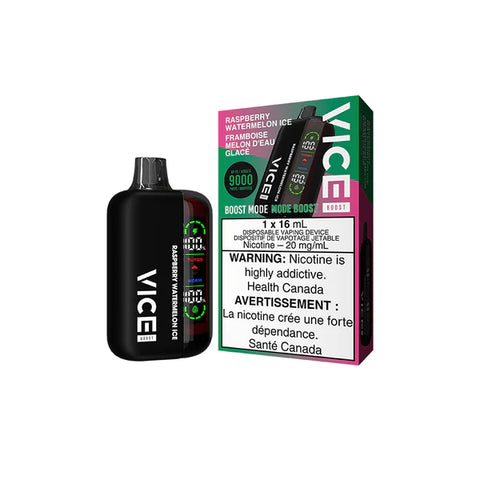 VICE BOOST DISPOSABLE - RASPBERRY WATERMELON ICE vape shop vape store wii vape gta york toronto ontario canada best price cheap 1  shop number one shop DISPOSABLE DISPOSABLES salt nic salt Nicotine TFN Herbal Vape dry herb concentrates  Shatter Dabs Weed how to how to? sale boxing day black friday  Marijuana weed Supreme