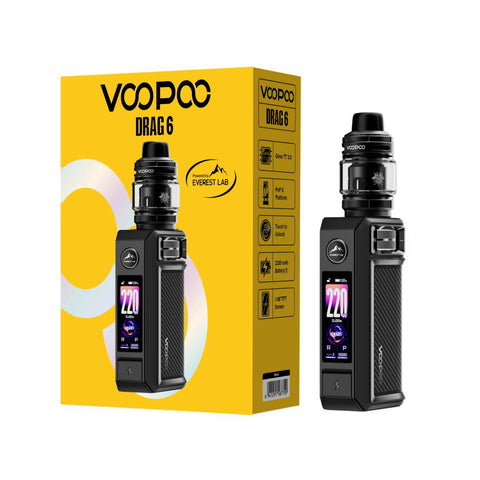 Voopoo Drag 6 Mod Kit 100W Box Mod Wii Vape Canada